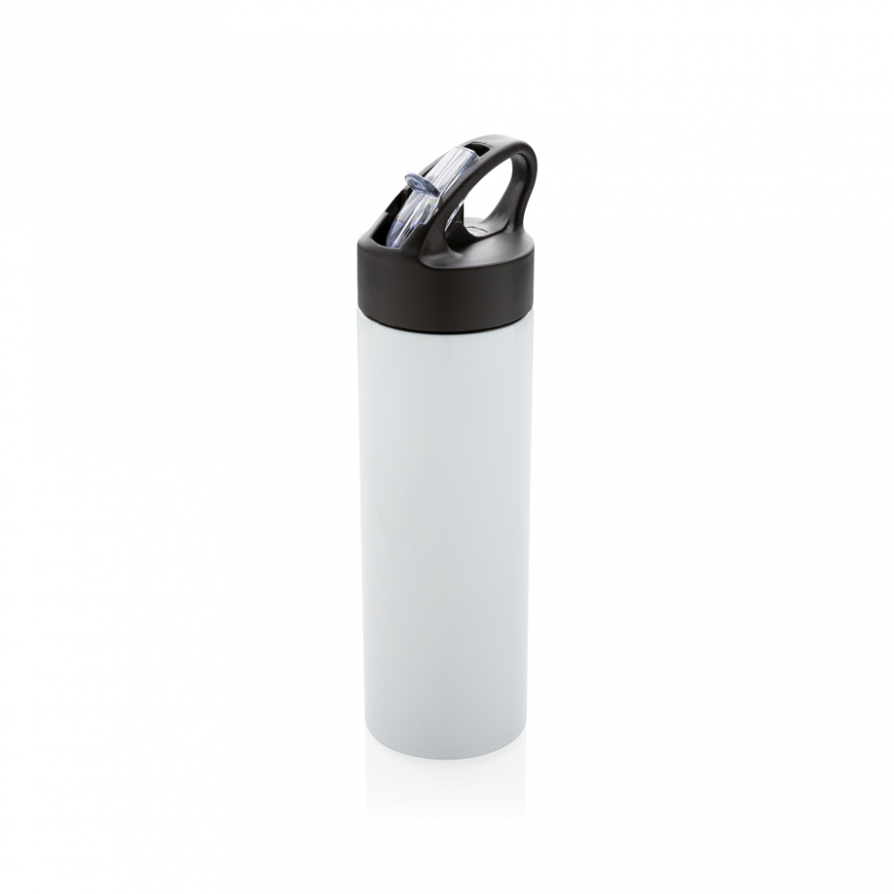 Sport – Sticlă din oțel inoxidabil cu pai, 500 ml [2]