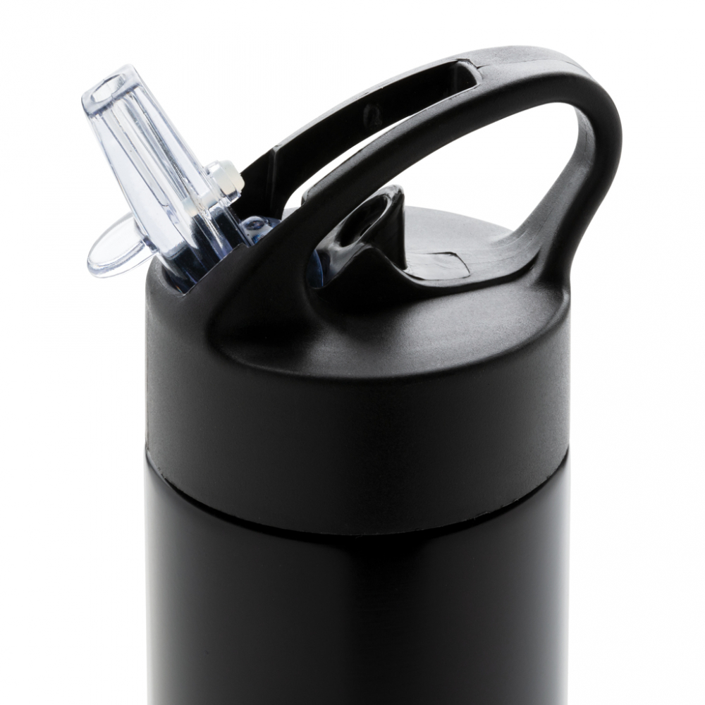 Sport – Sticlă din oțel inoxidabil cu pai, 500 ml [8]