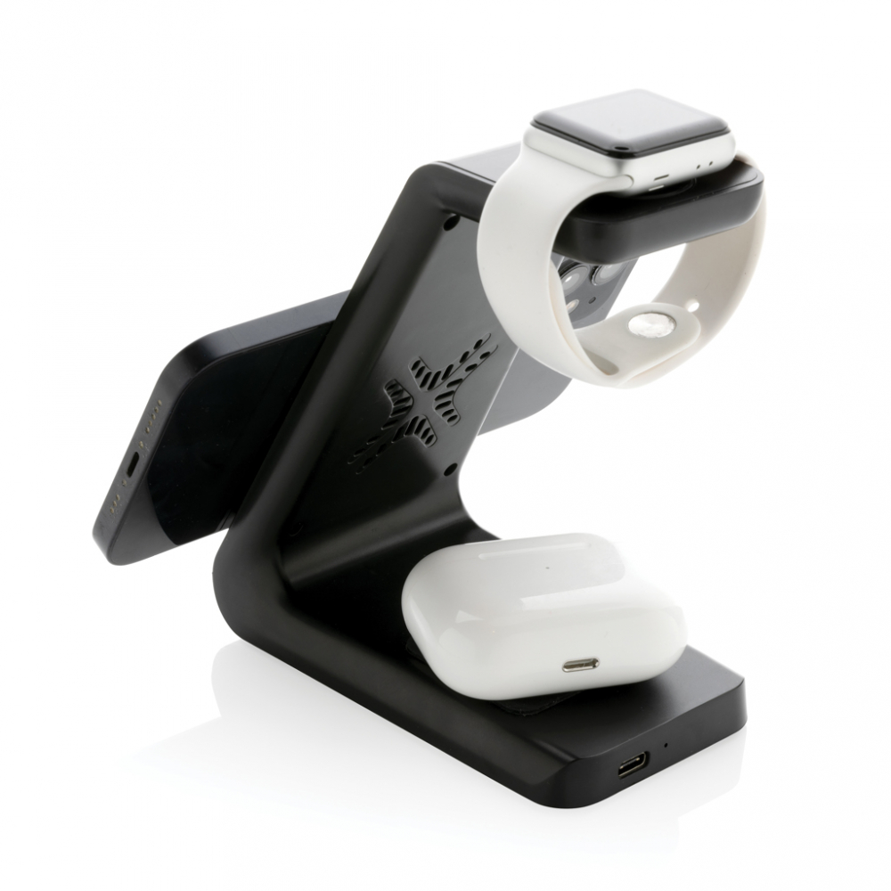 Stand de încărcare wireless 3 în 1, 15W [8]