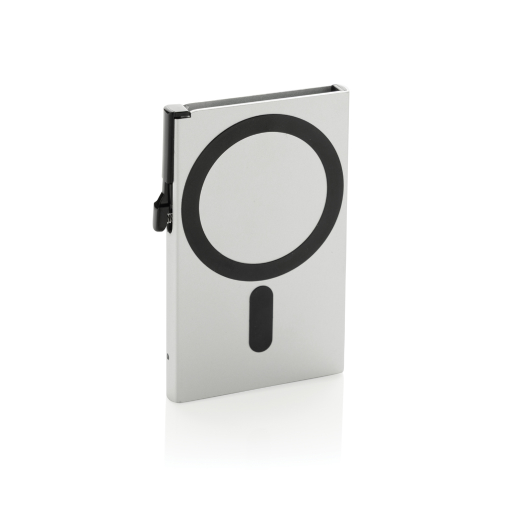 Standard aluminium RFID magnetic phone cardholder [2]