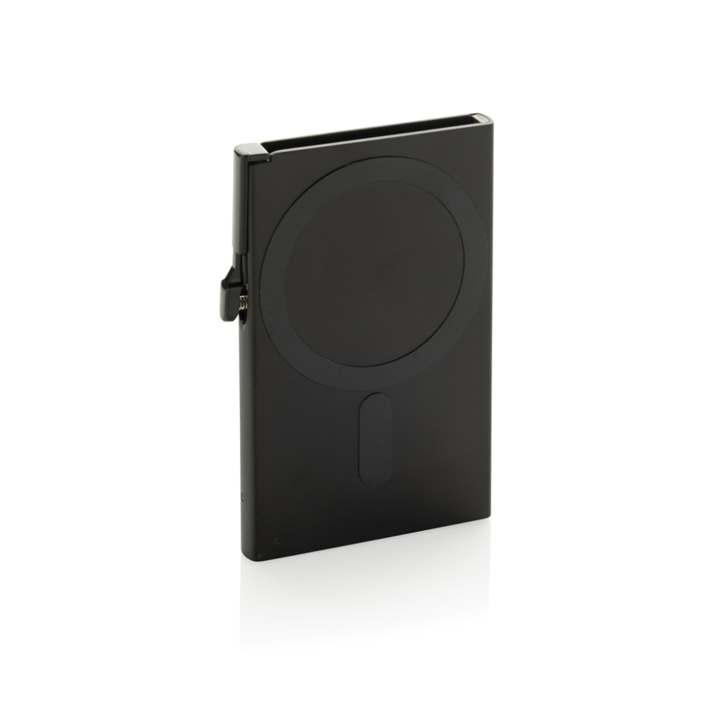 Standard aluminium RFID magnetic phone cardholder [2]