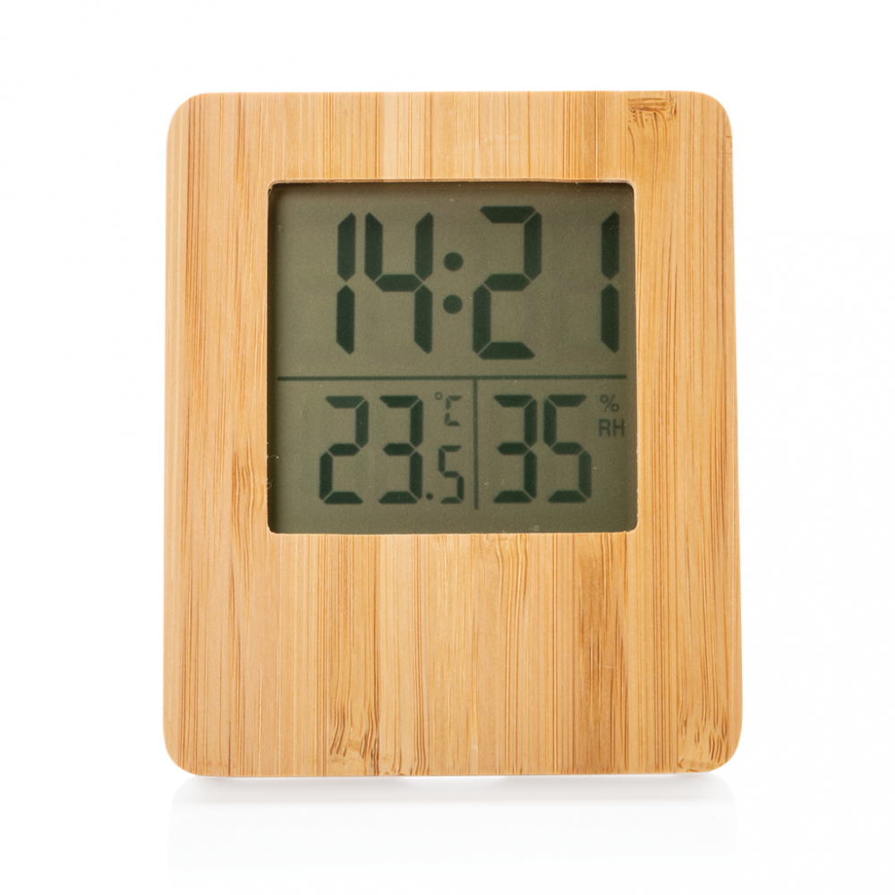 Stație meteo din bambus, 3 funcții [3]