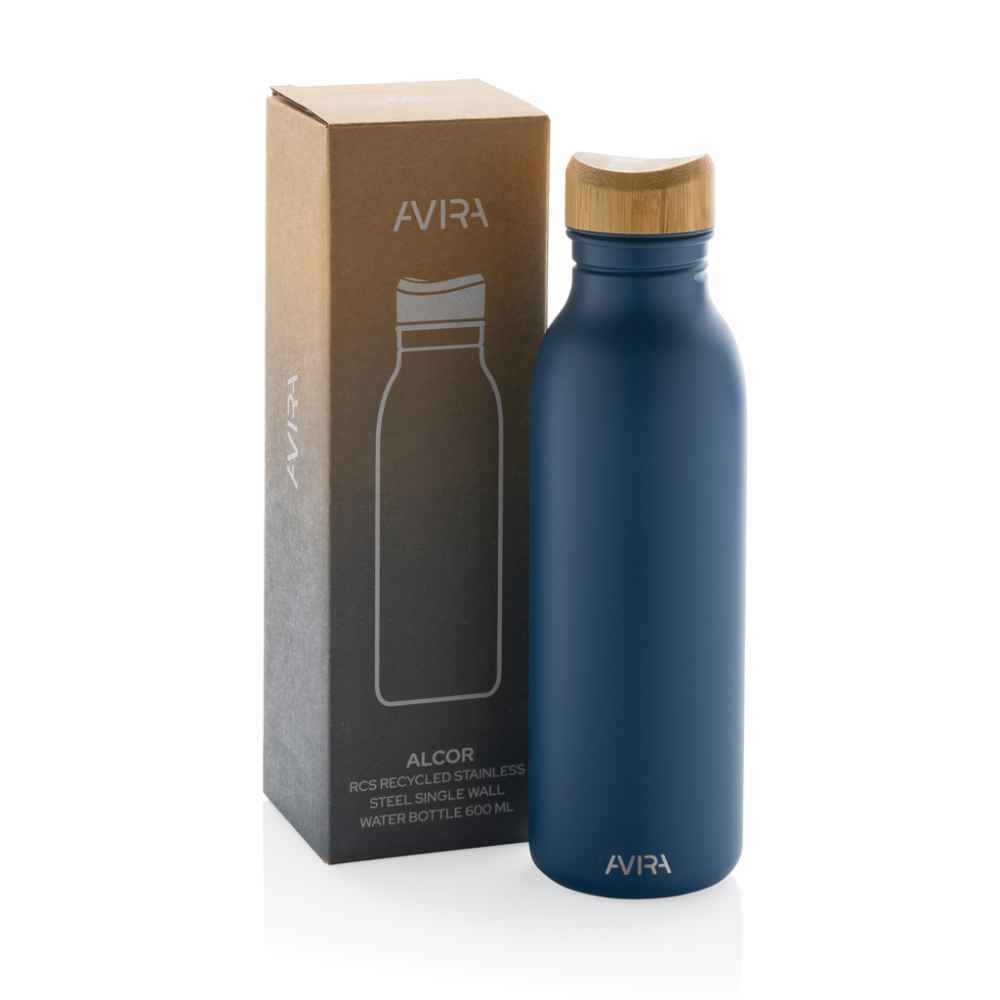 Sticlă Avira Alcor din oțel reciclat RCS – 600 ml [12]