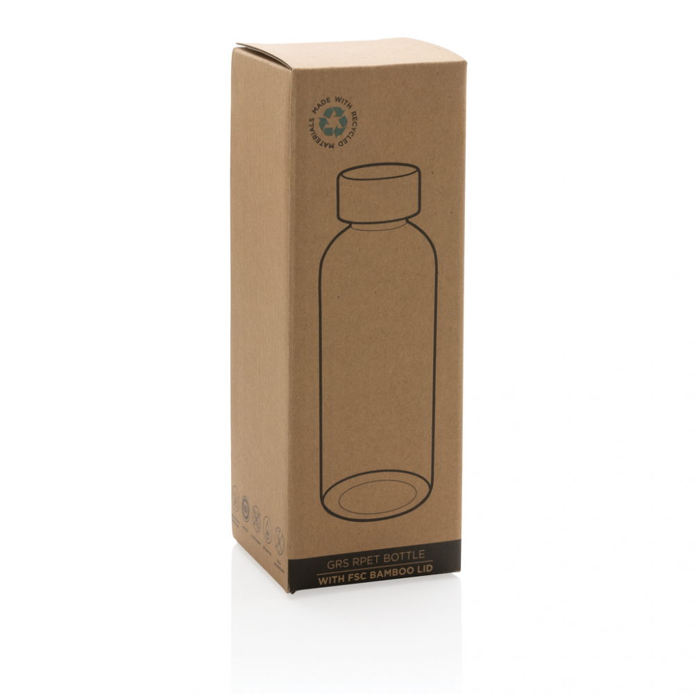 Sticlă de apă 660 ml, cu capac din bambus [11]