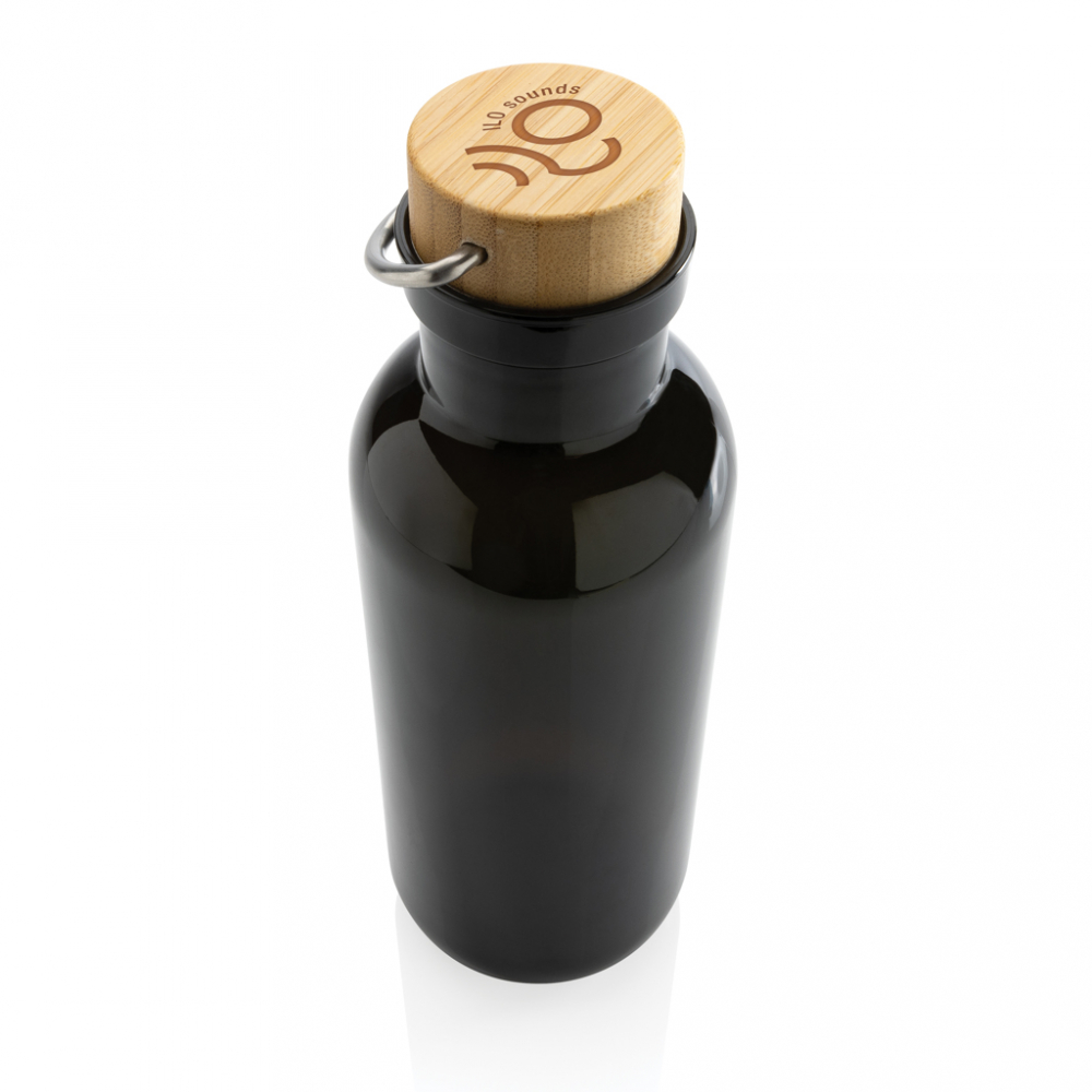 Sticlă de apă cu capac din bambus – 680 ml [6]