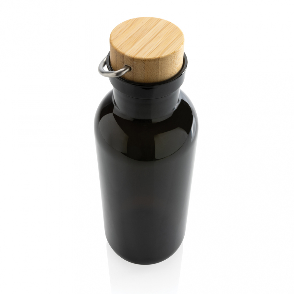 Sticlă de apă cu capac din bambus – 680 ml [4]