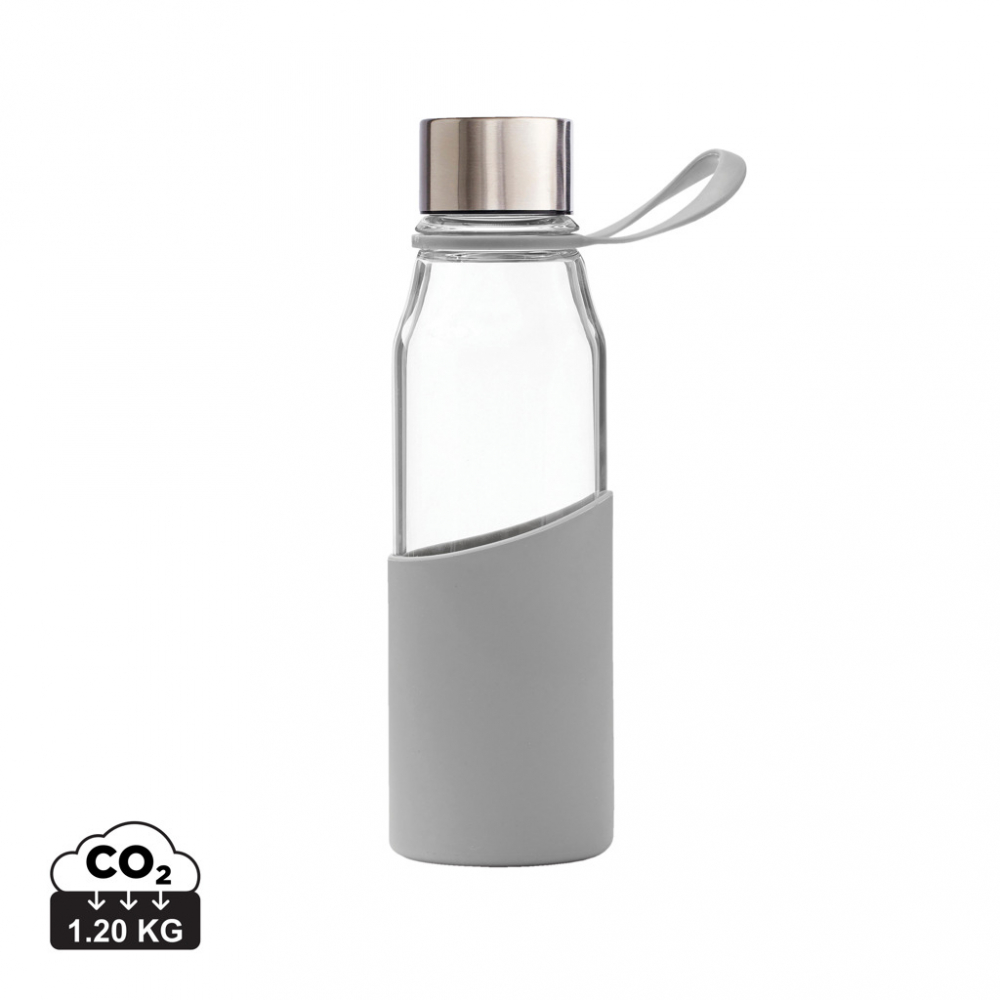 Sticlă de apă cu husă din silicon VINGA Lean, 550ML [1]