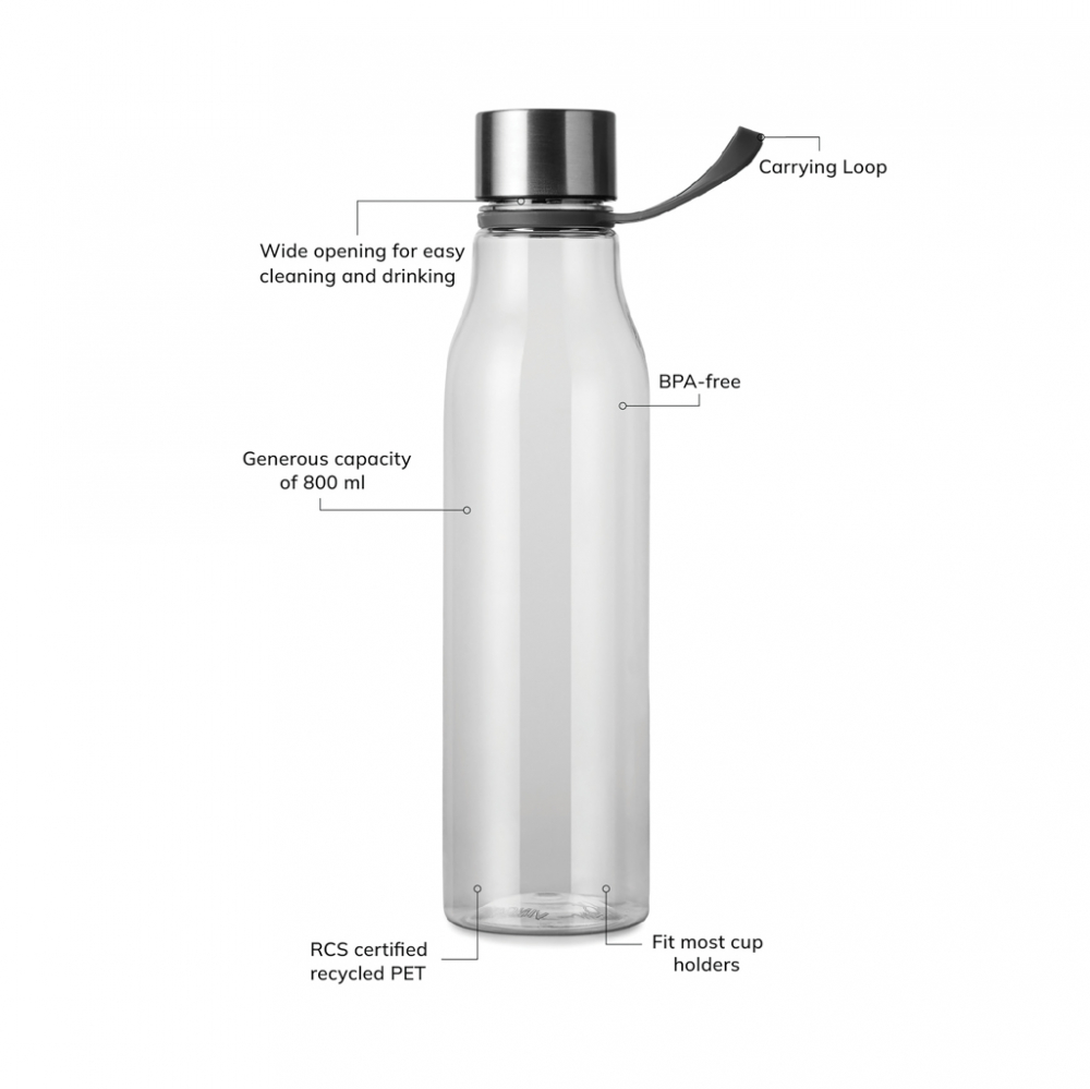 Sticlă de apă din PET reciclat, 800 ML [4]