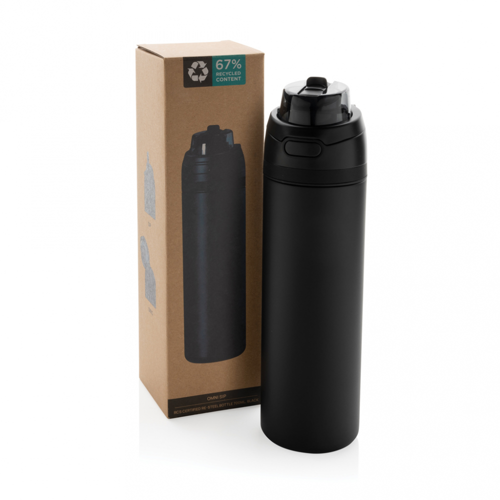 Sticlă de apă Omni Sip din oțel reciclat – 720 ml [16]