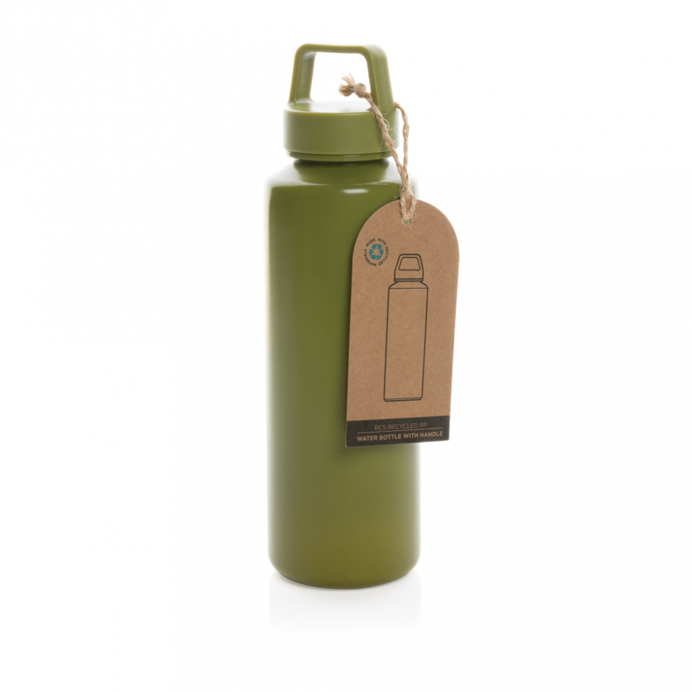 Sticlă frumoasă cu mâner din PP reciclat – 500 ml [11]