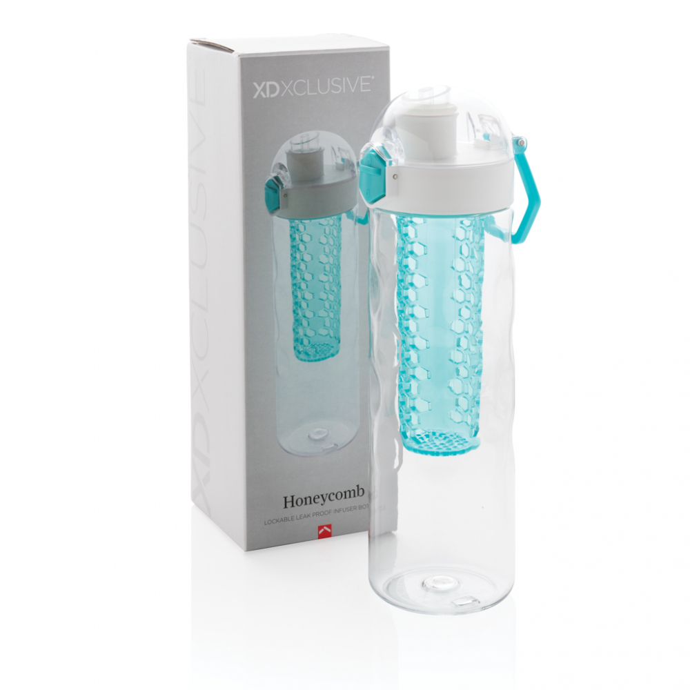 Sticlă infuzor din Tritan cu detalii tip fagure – 700 ml [13]