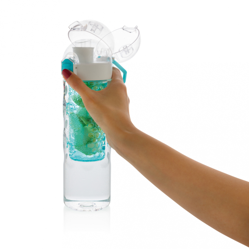 Sticlă infuzor din Tritan cu detalii tip fagure – 700 ml [8]