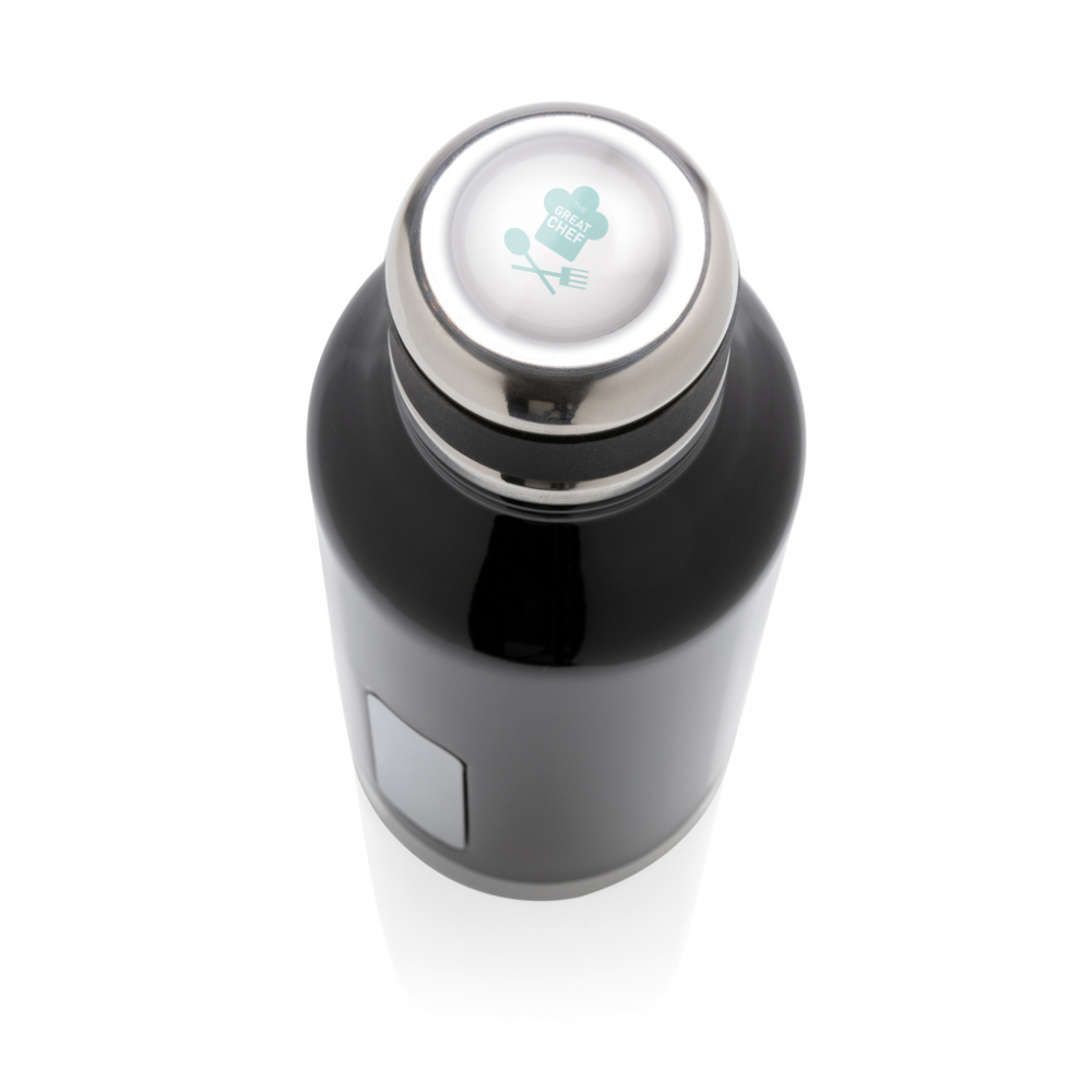Sticlă termică din inox, capac filetat – 500 ml [9]