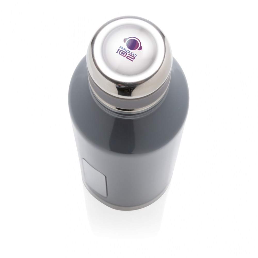 Sticlă termică din inox, capac filetat – 500 ml [9]