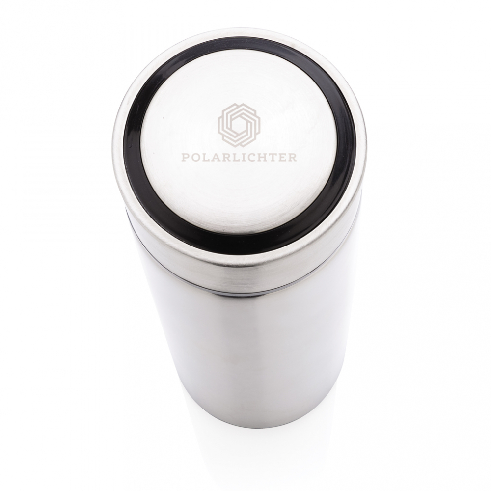 Sticlă termică din inox cu capac metalic – 450 ml [6]