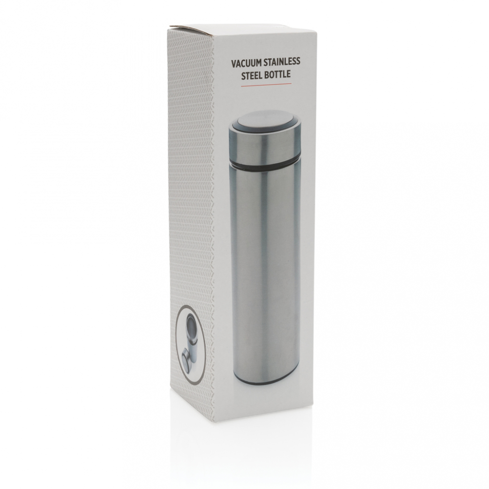 Sticlă termică din inox cu capac metalic – 450 ml [10]