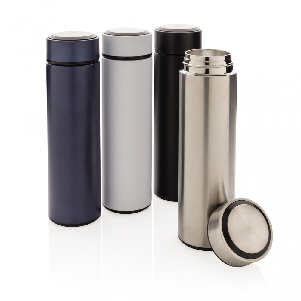 Sticlă termică din inox cu capac metalic – 450 ml [7]