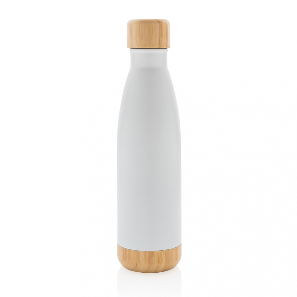 Sticlă termică din inox cu detalii din bambus – 520 ml [3]