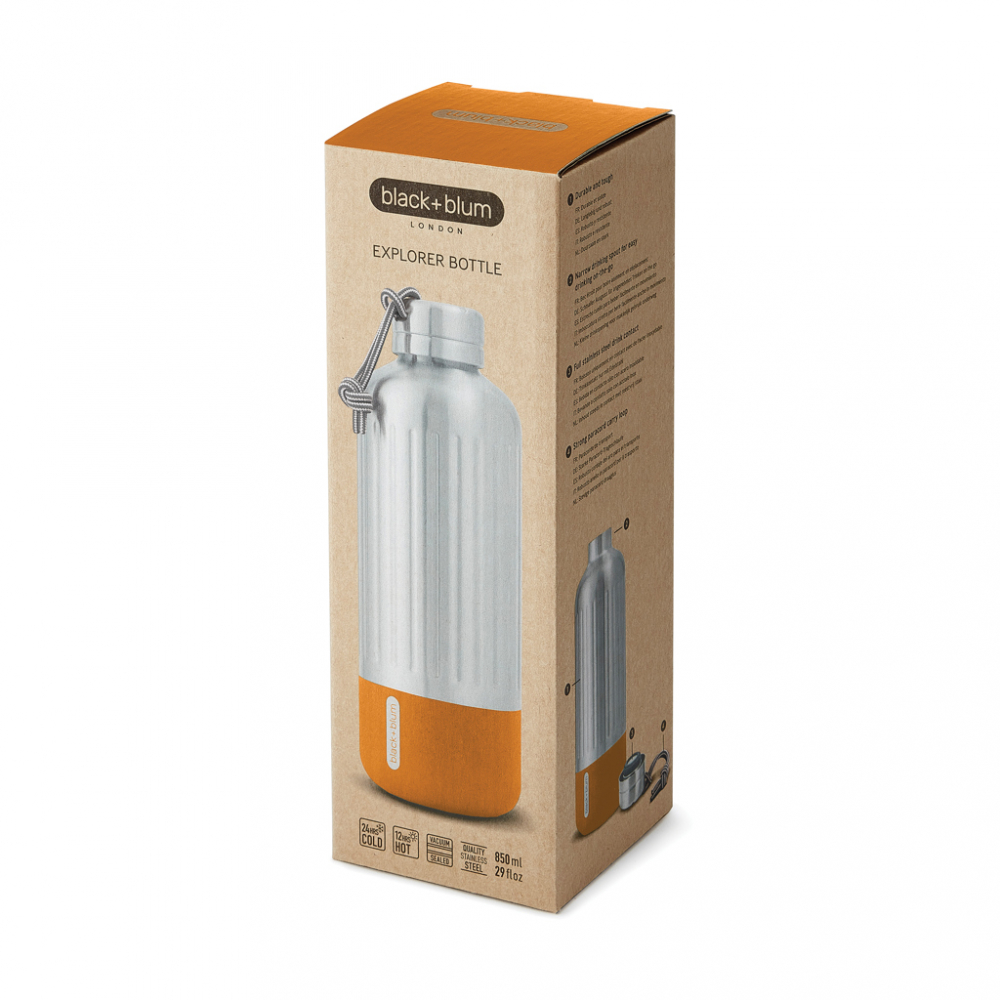 Sticlă termică din oțel inoxidabil Black+Blum 850 ml [12]
