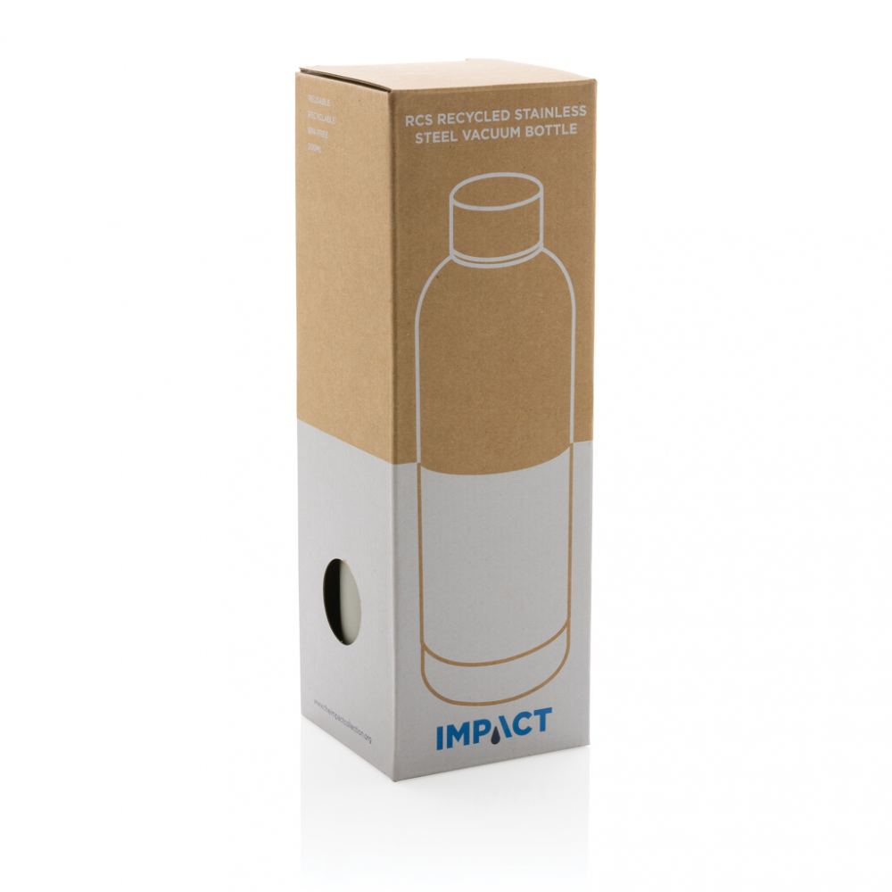 Sticlă termică Impact, inox reciclat – 500 ml [12]