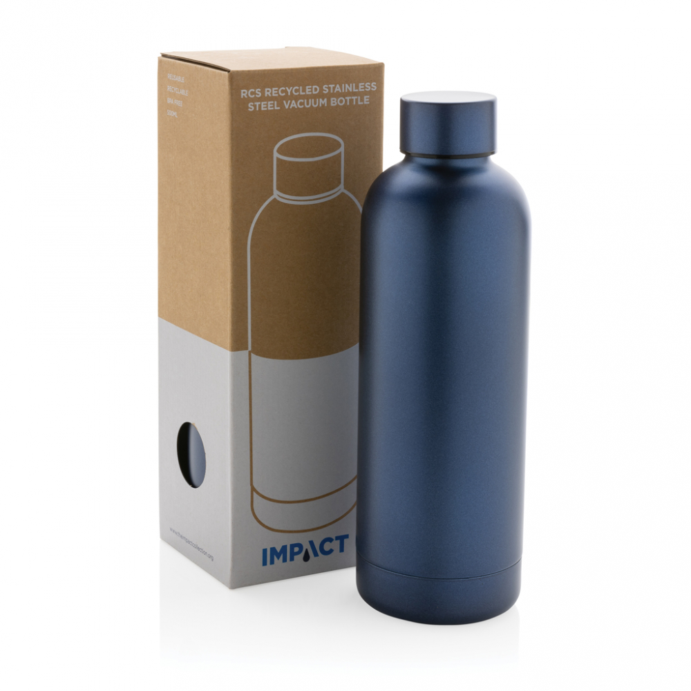 Sticlă termică Impact, inox reciclat – 500 ml [10]