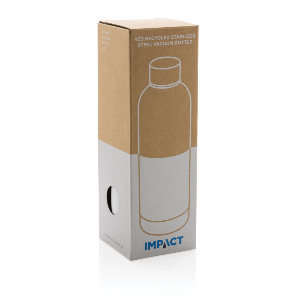 Sticlă termică Impact, inox reciclat – 500 ml [10]