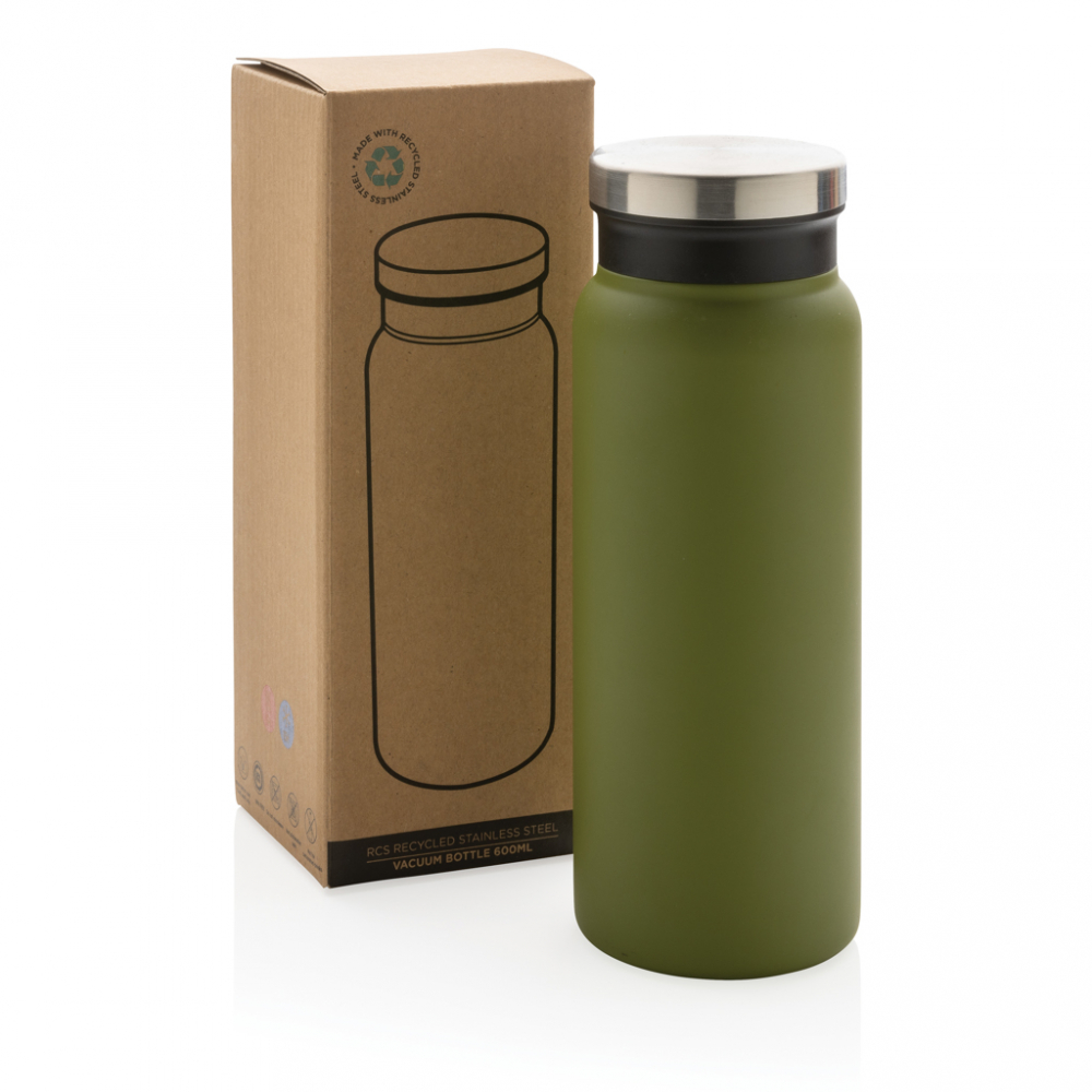 Sticlă termoizolantă 600 ml, din inox reciclat [13]