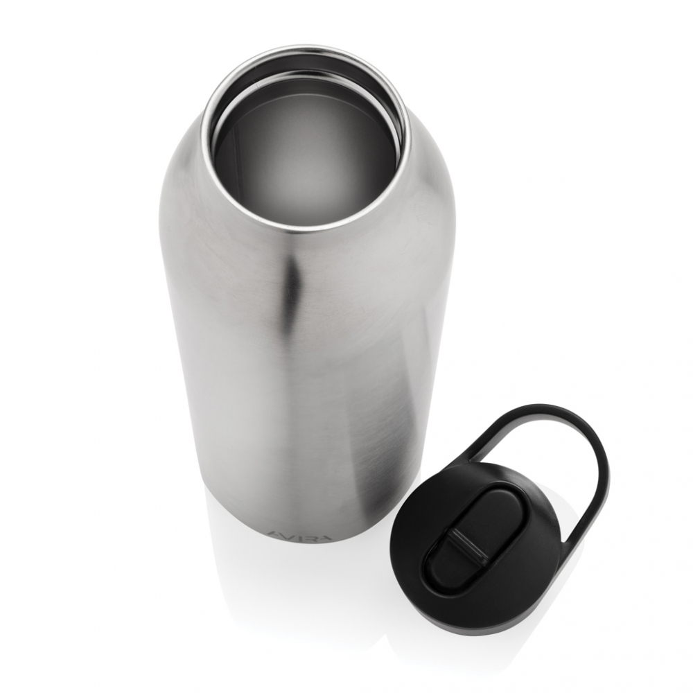 Sticlă termoizolantă Ara cu pai și capac flip-top – 500 ml [7]