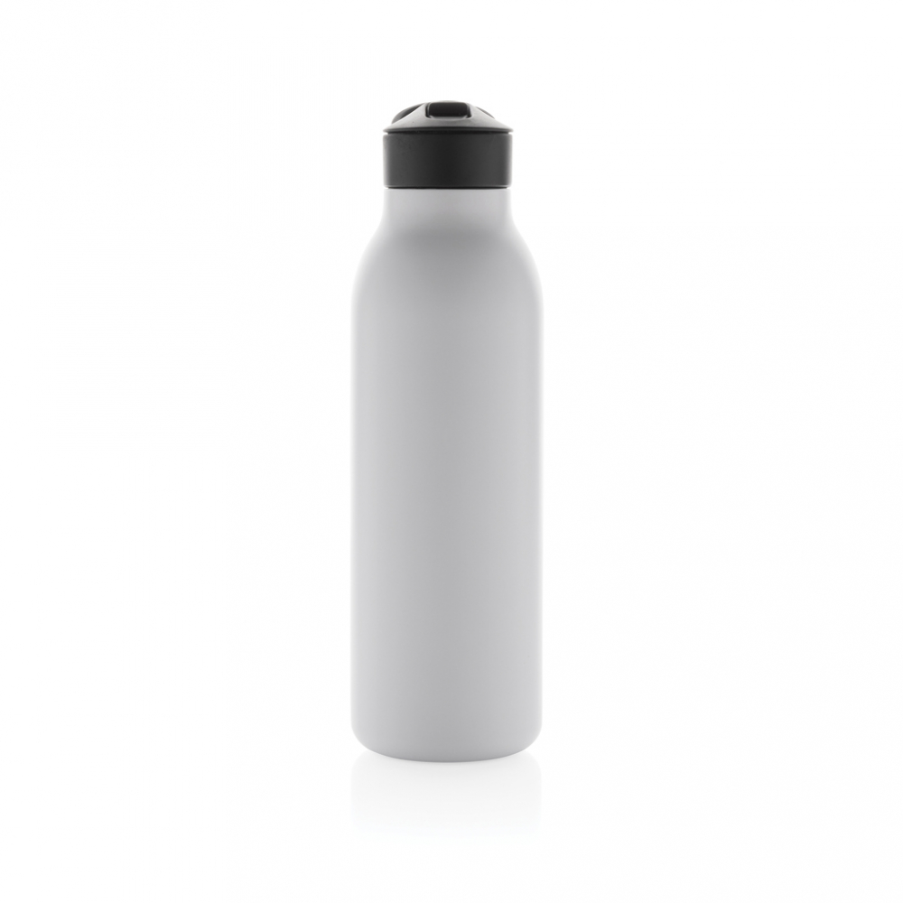 Sticlă termoizolantă Ara cu pai și capac flip-top – 500 ml [5]
