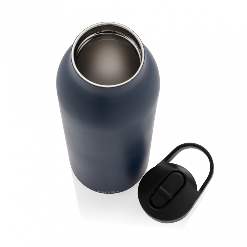 Sticlă termoizolantă Ara cu pai și capac flip-top – 500 ml [7]