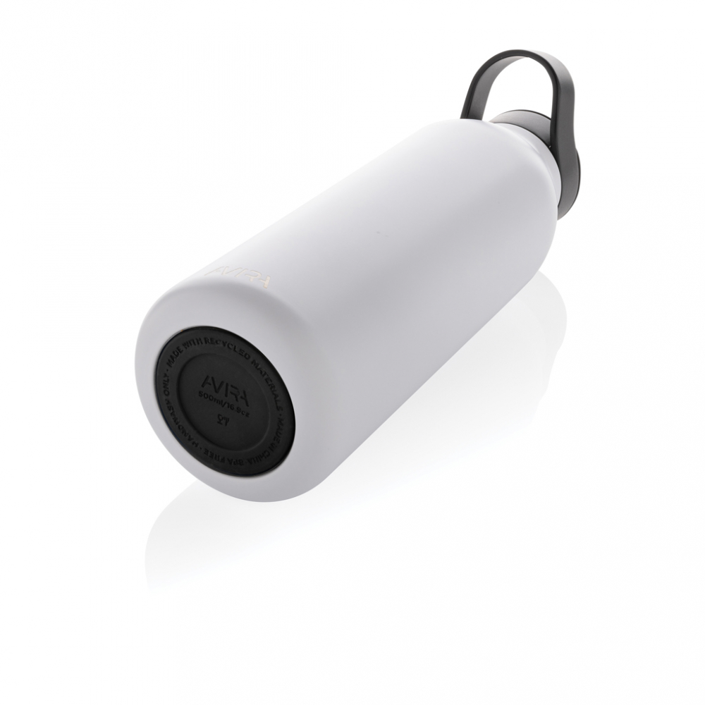 Sticlă termoizolantă Ara cu pai și capac flip-top – 500 ml [8]
