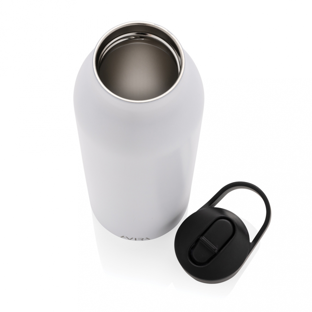 Sticlă termoizolantă Ara cu pai și capac flip-top – 500 ml [7]