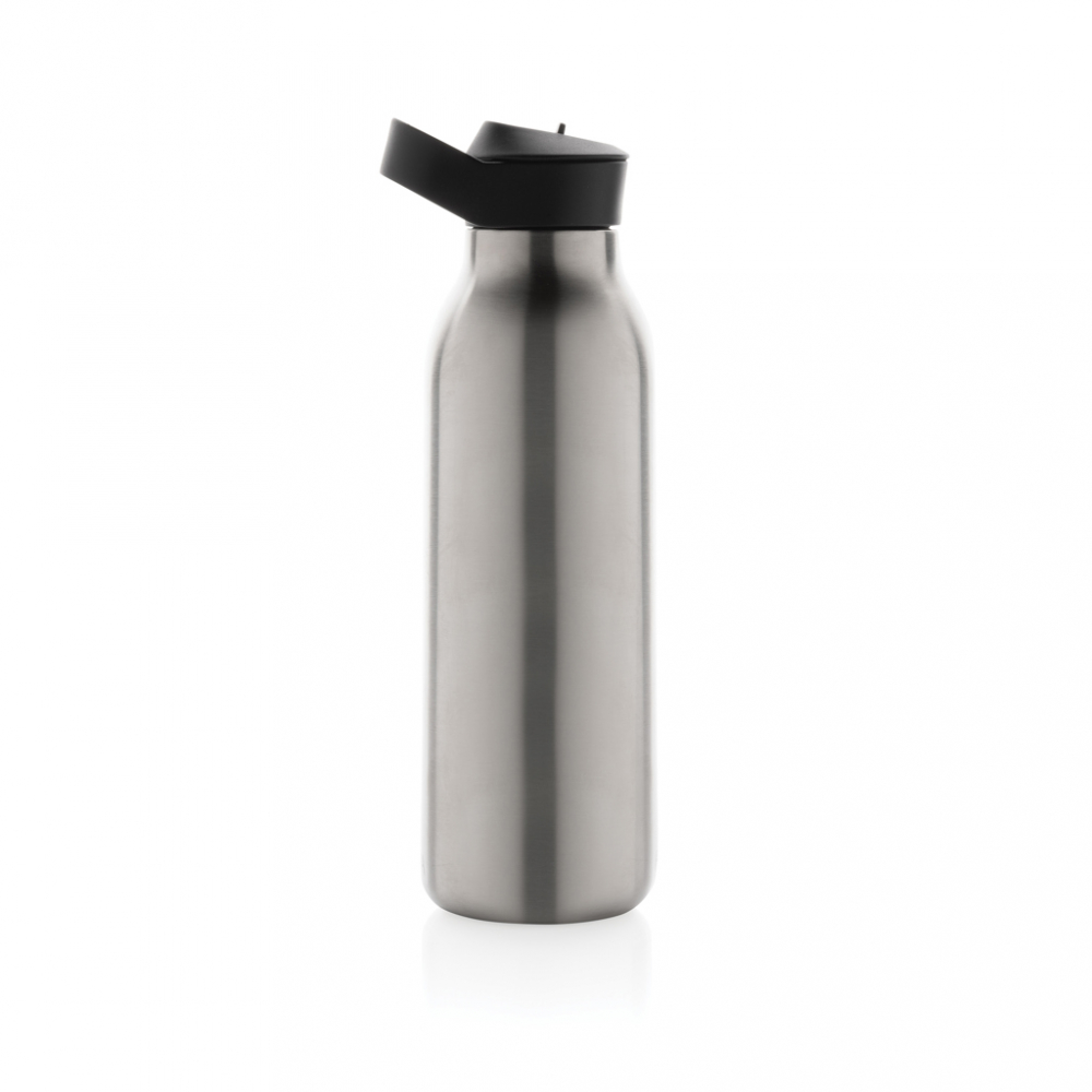 Sticlă termoizolantă Ara cu pai și capac flip-top – 500 ml [3]
