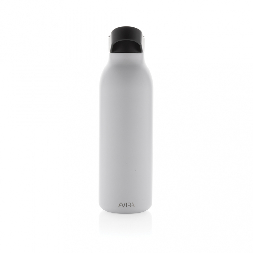 Sticlă termoizolantă Ara cu pai și capac flip-top – 500 ml [4]