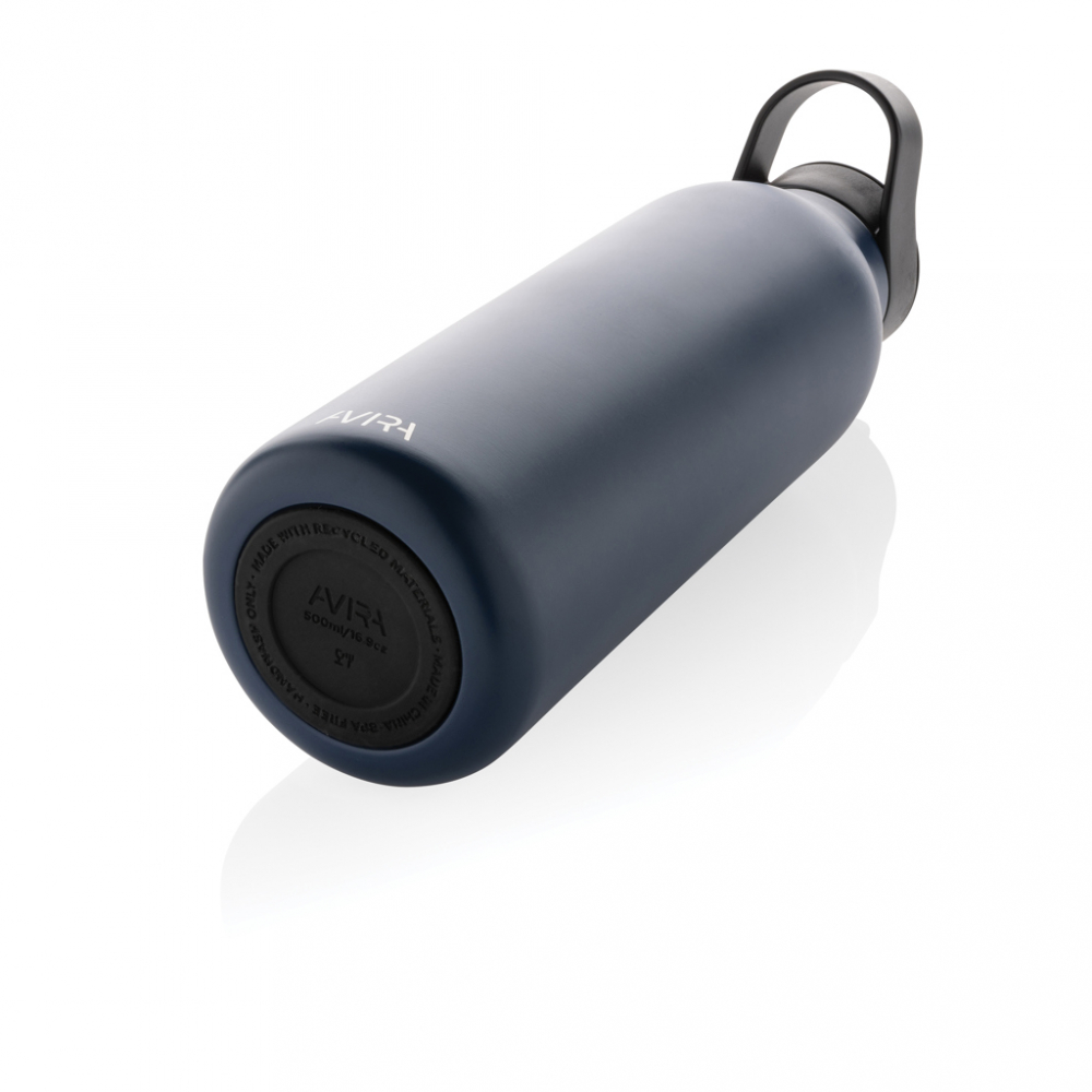 Sticlă termoizolantă Ara cu pai și capac flip-top – 500 ml [8]