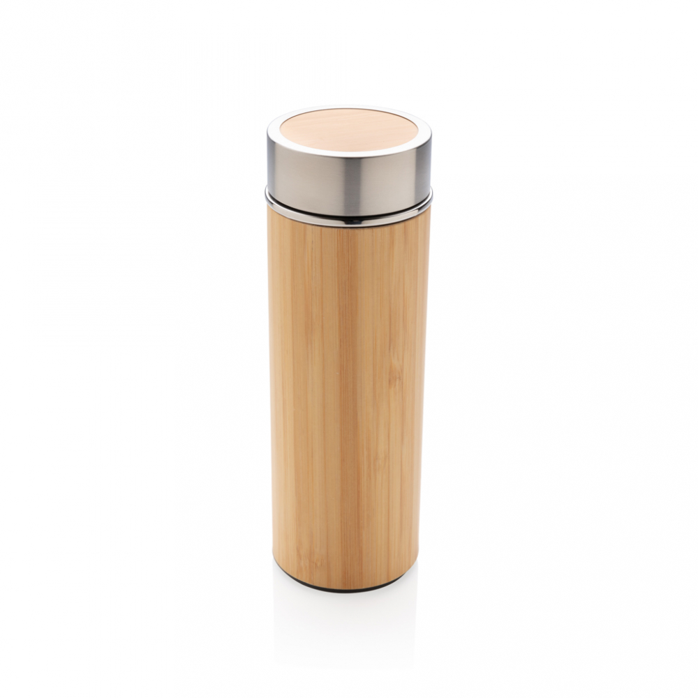 Sticlă termoizolantă cu exterior din bambus – 300 ml [2]