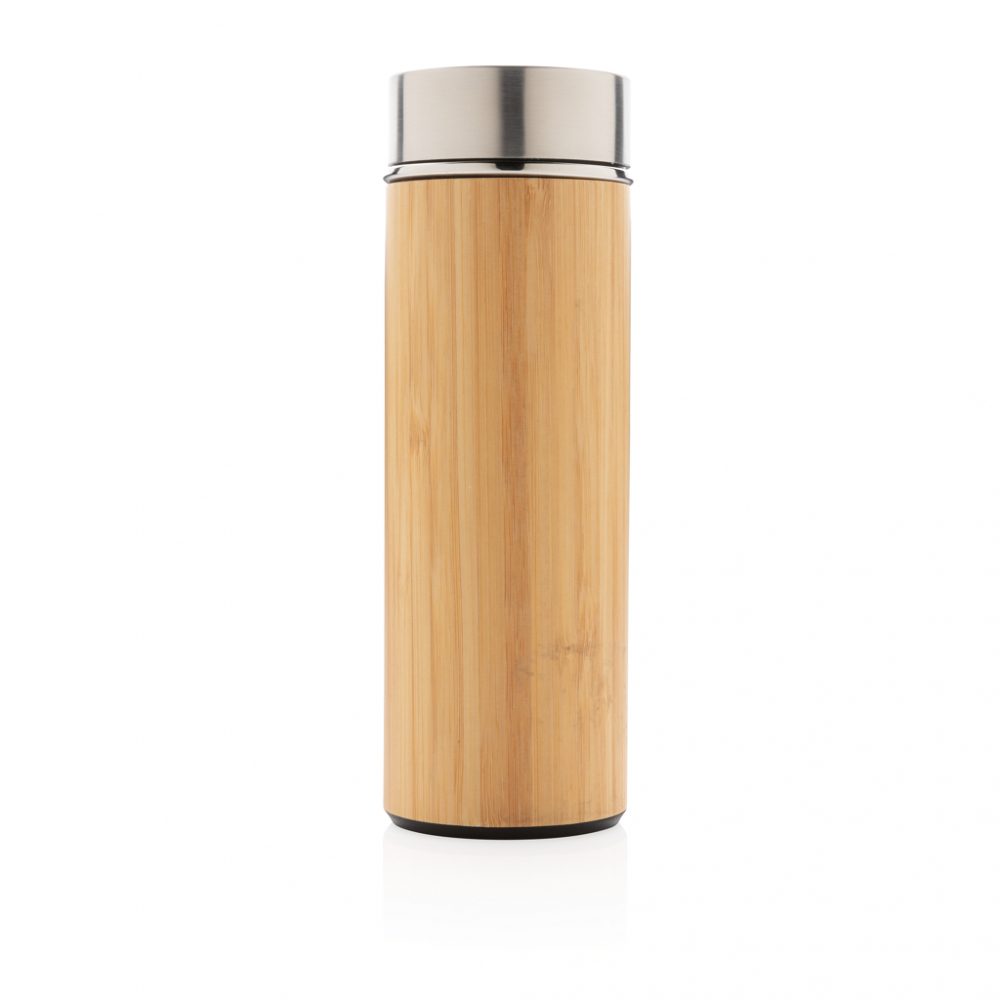 Sticlă termoizolantă cu exterior din bambus – 300 ml [3]