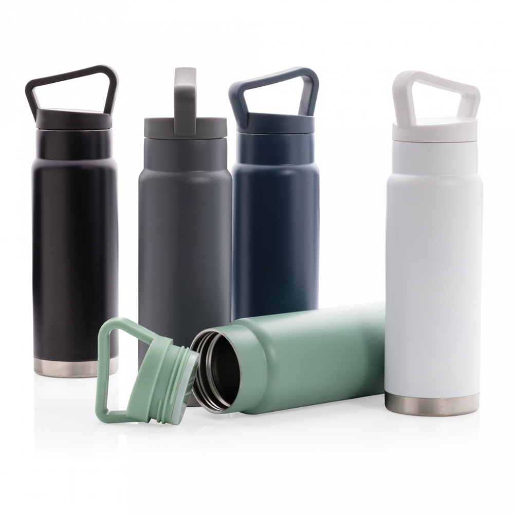 Sticlă termoizolantă din inox cu mâner – 650 ml [6]