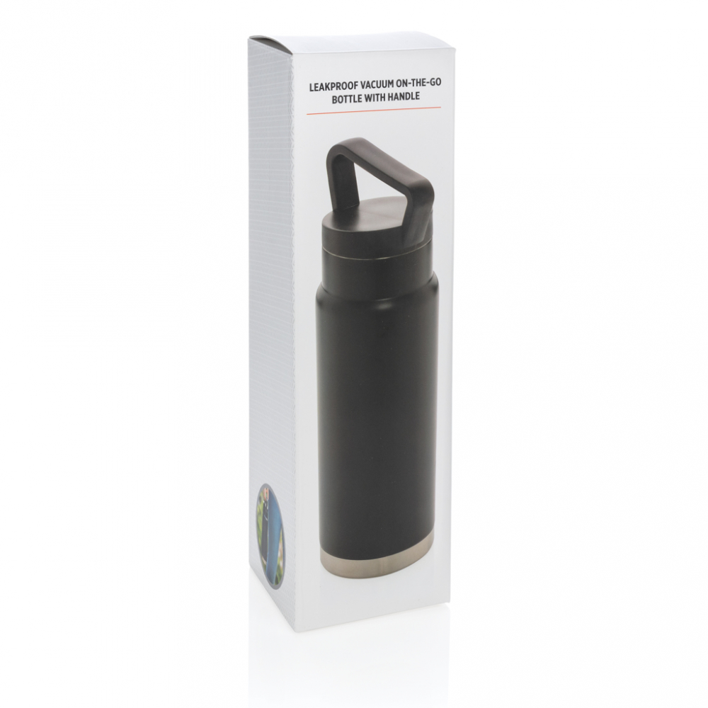 Sticlă termoizolantă din inox cu mâner – 650 ml [10]