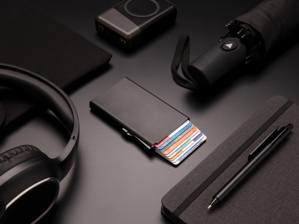 Suport carduri din aluminiu RFID – compact și sigur [8]
