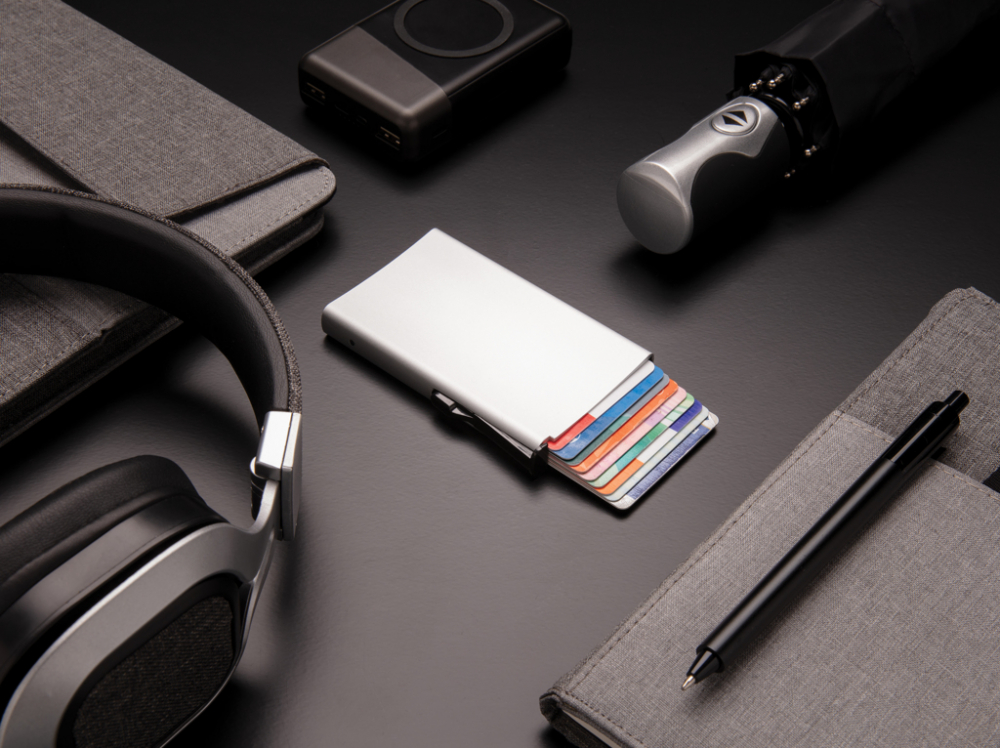 Suport carduri din aluminiu RFID – compact și sigur [8]