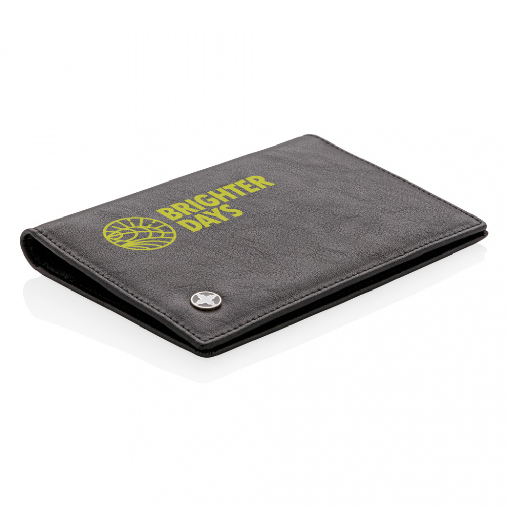 Suport pașaport RFID din piele PU premium [9]