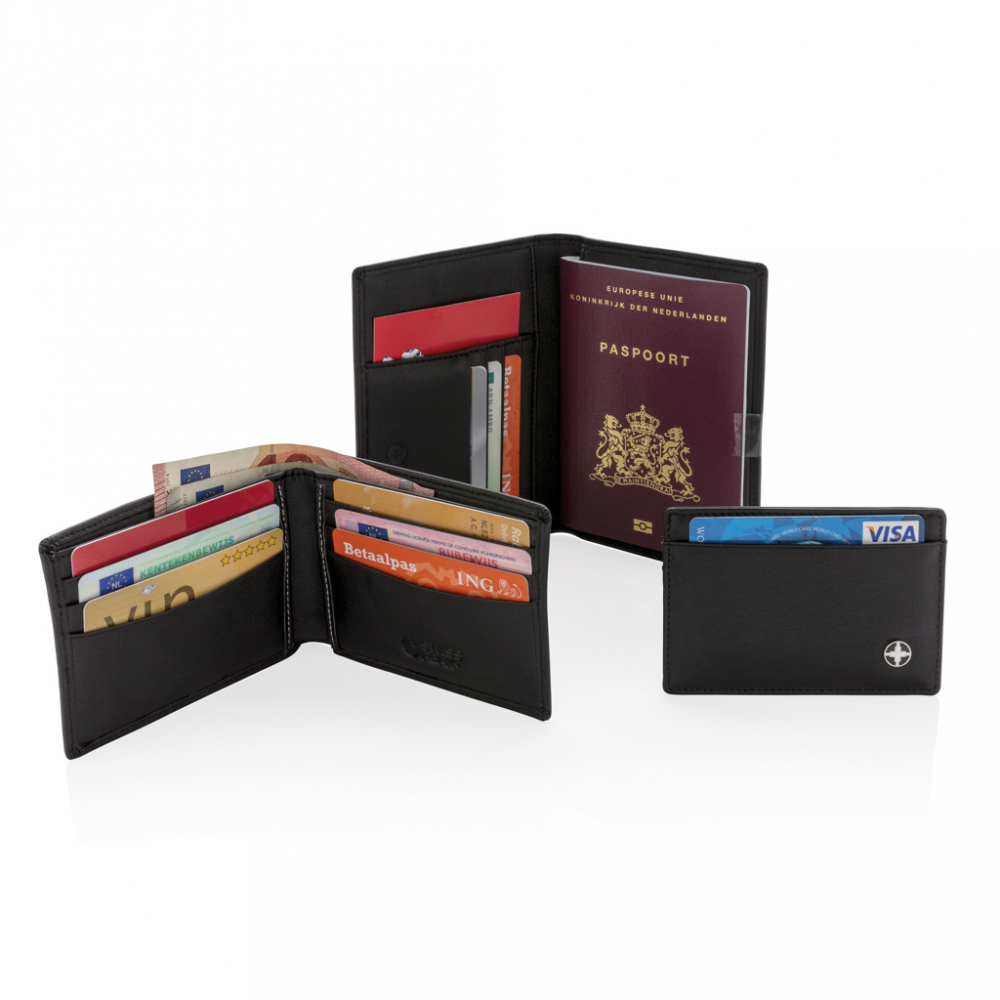 Suport pașaport RFID din piele PU premium [10]