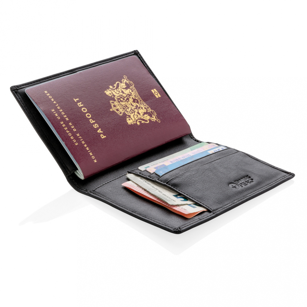 Suport pașaport RFID din piele PU premium [3]
