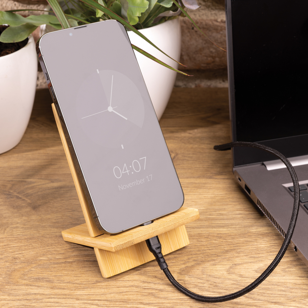 Suport pentru telefon, orificiu pentru cablul de încărcare [5]