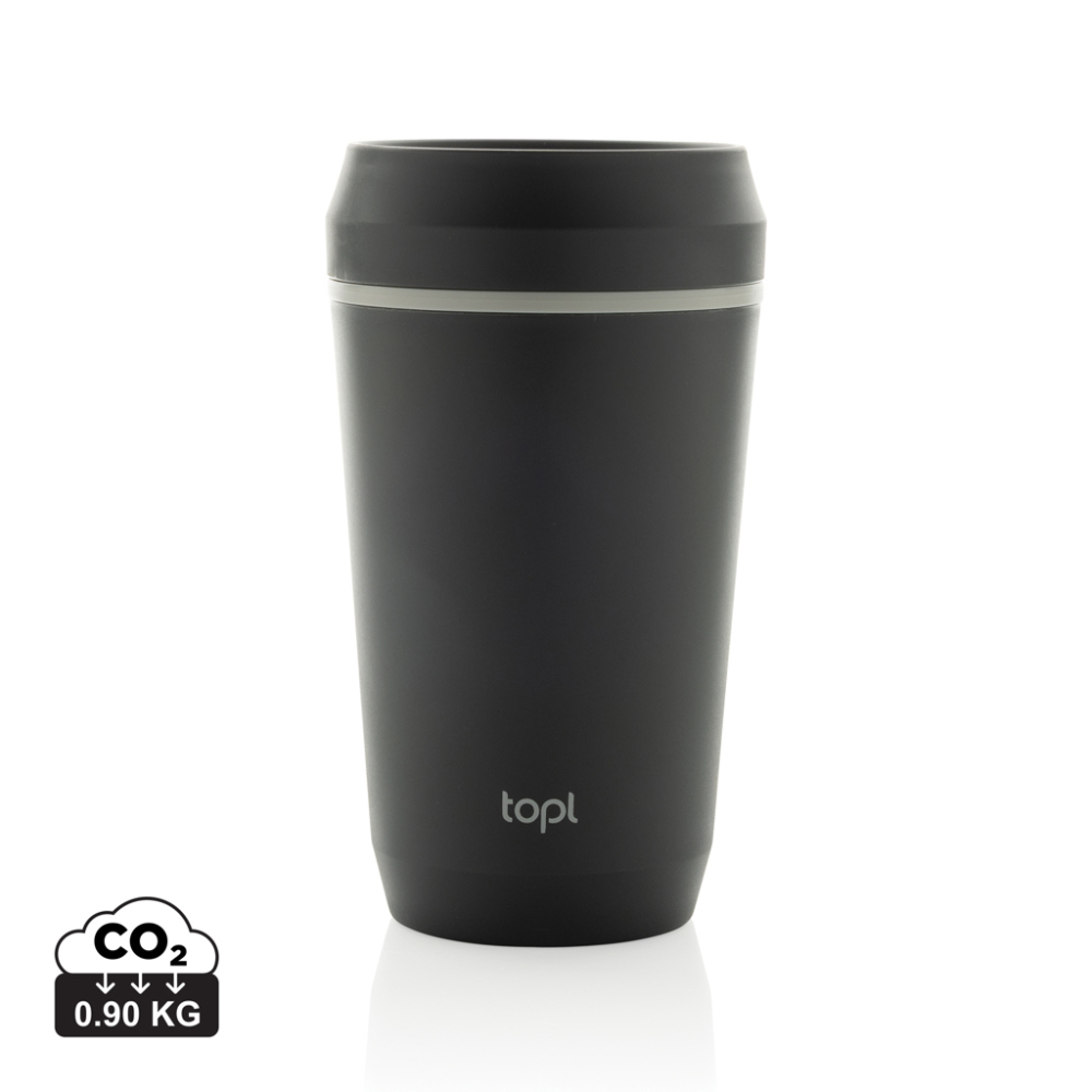Topl Recycled Plastic To Go Tumbler Patented 360 Lid 354ml [1]