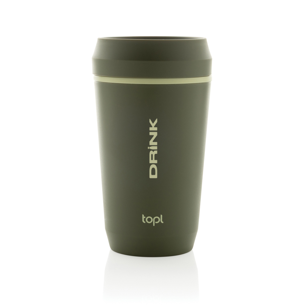 Topl Recycled Plastic To Go Tumbler Patented 360 Lid 354ml [8]