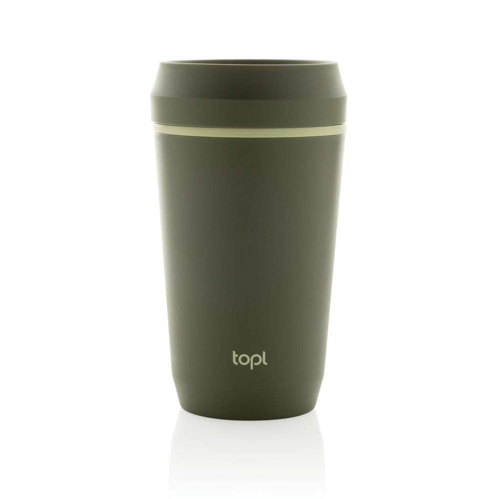 Topl Recycled Plastic To Go Tumbler Patented 360 Lid 354ml [2]