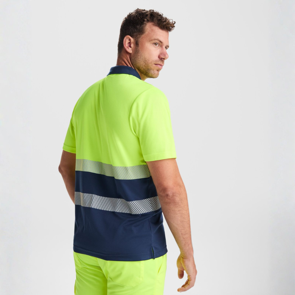 Tricou polo bicolor, Vega [2]