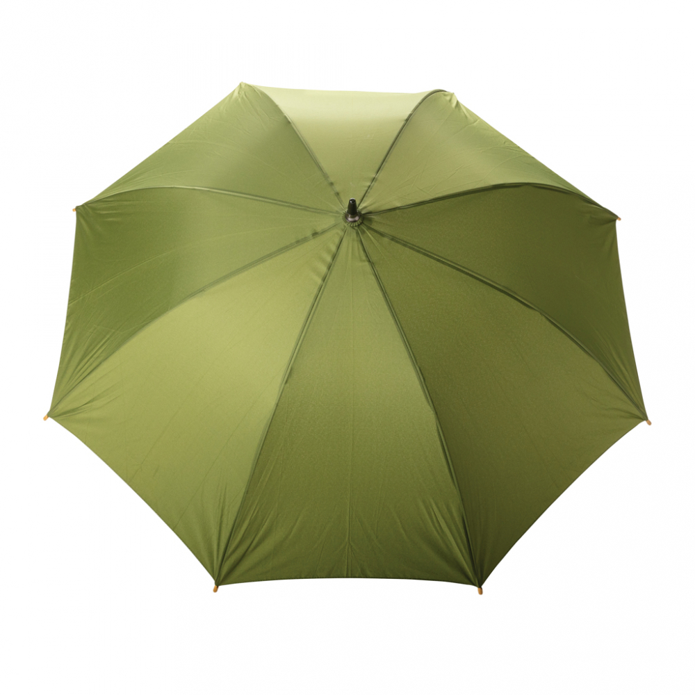 Umbrelă 23" Impact AWARE™, mâner elegant din bambus [3]